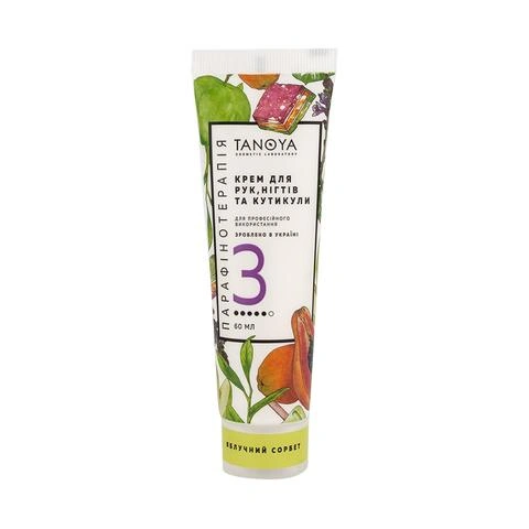 Крем для рук, нігтів та кутикули Tanoya Cream For Hands, Nails And Cuticles In Assortment 60 мл
