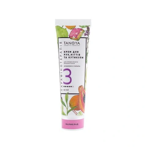 Крем для рук, нігтів та кутикули Tanoya Cream For Hands, Nails And Cuticles In Assortment 60 мл
