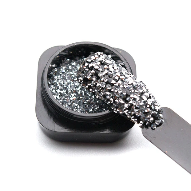 Камені піксі Nail Perfect Micro Rhinestones Pixies Silver срібло 1,1 мм