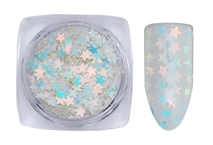 Конфетті-каміфубукі Nail Perfect Confetti Holographic Stars