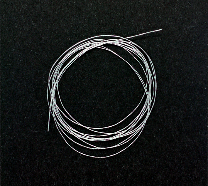 Нитка для дизайну Nail Perfect Thread for Design Silver срібло 1 м