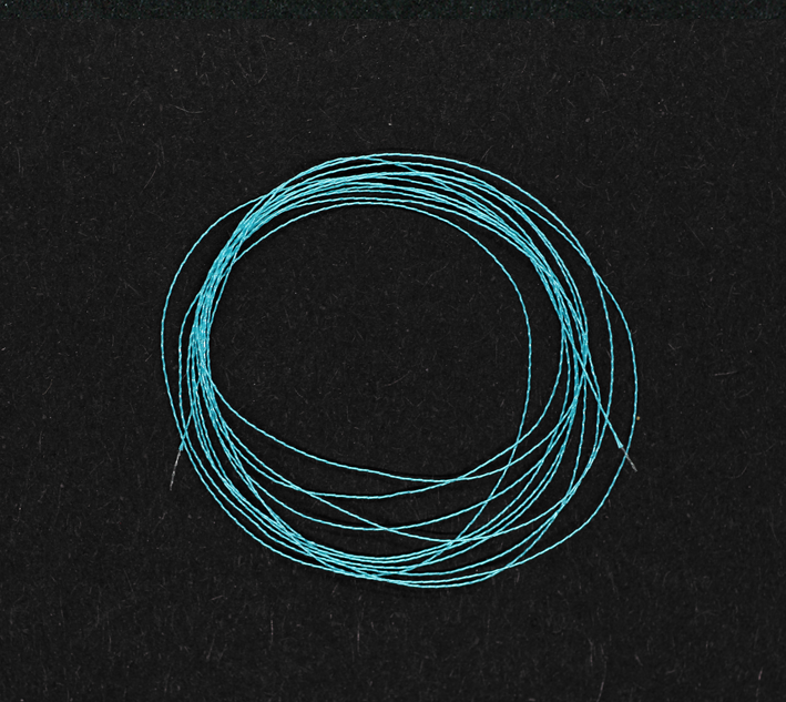 Нитка для дизайну Nail Perfect Thread for Design Turquoise бірюза 1 м