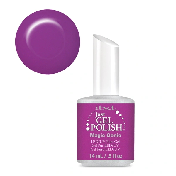 Гель-лак Чарівний Джин IBD Just Gel Polish Magic Genie малиново-фіолетовий, емаль 14 мл