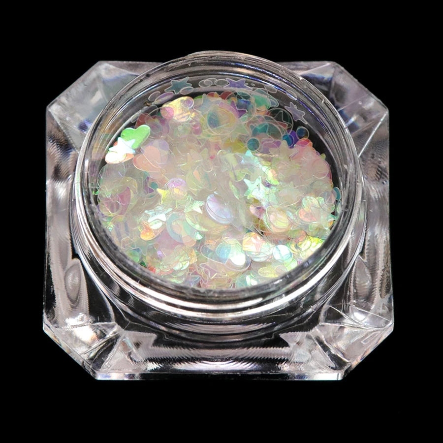 Конфетті-каміфубукі Nail Perfect Translucent Holographic Confetti Assorted