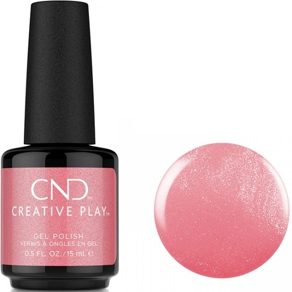 Гель-лак CND Creative Play Gel-polish №528 Pink Intensity Pink Intensity, мікроблиск 15 мл