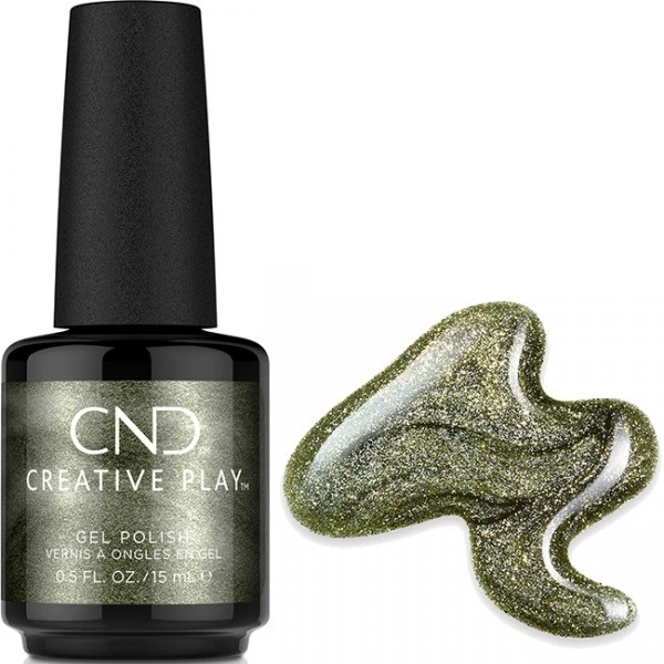 Гель-лак CND Creative Play Gel-polish №433 Olive For Moment Olive For Moment, із шиммером 15 мл