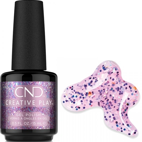 Гель-лак CND Creative Play Gel-polish №470 Flashion Forward Flashion Forward, з блискітками 15 мл