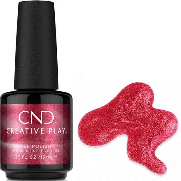 Гель-лак CND Creative Play Gel-polish №414 Flirting With Fire Flirting With Fire, із шиммером 15 мл