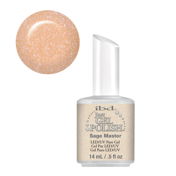 Гель-лак Шалфей IBD Just Gel Polish Sage Master ніжний світлий беж, перламутр 14 мл