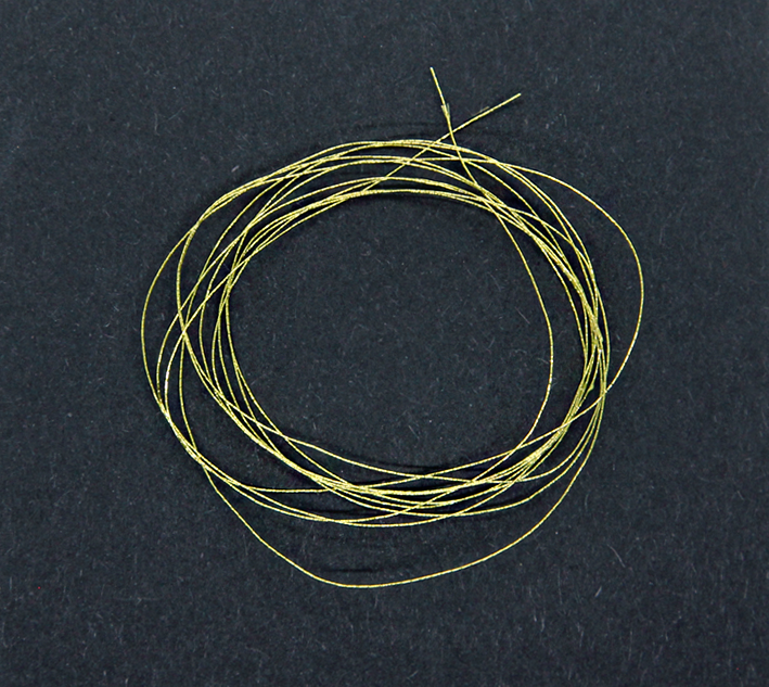 Нитка для дизайну Nail Perfect Thread for Design Bronze Gold бронзове золото 1 м