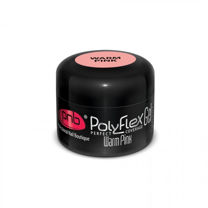 Поліфлекс гель камуфлюючий теплий рожевий PNB UV/LED PolyFlex Gel Warm Pink 5 мл