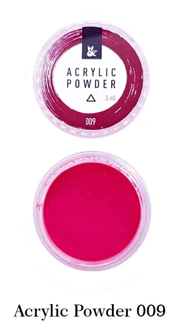 Акрилова пудра FOX Acryl Powder №09 світла слива 3 мл