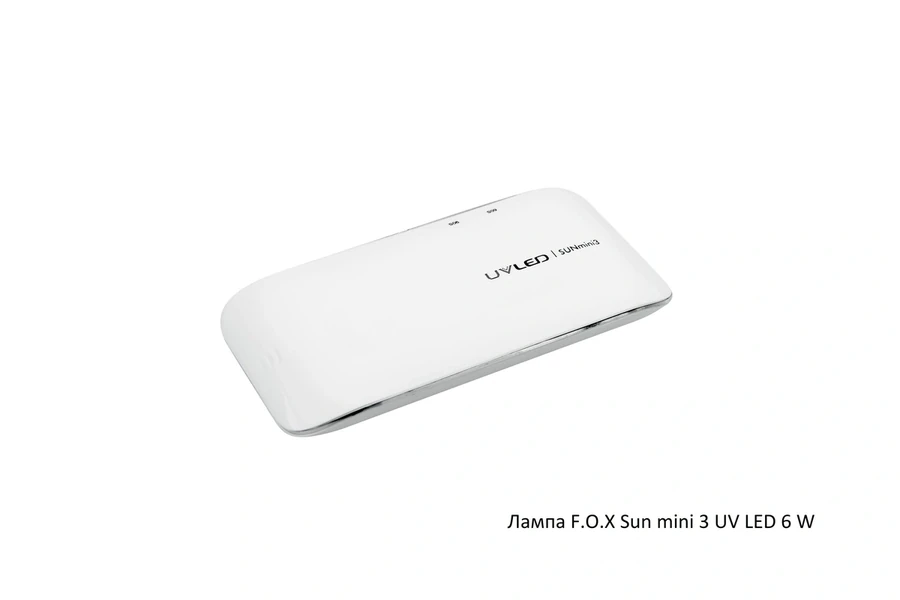 Ультрафіолетова лампа портативна на батарейках FOX Sun Lamp Mini 3 (Without Display) White без дисплея 6 W