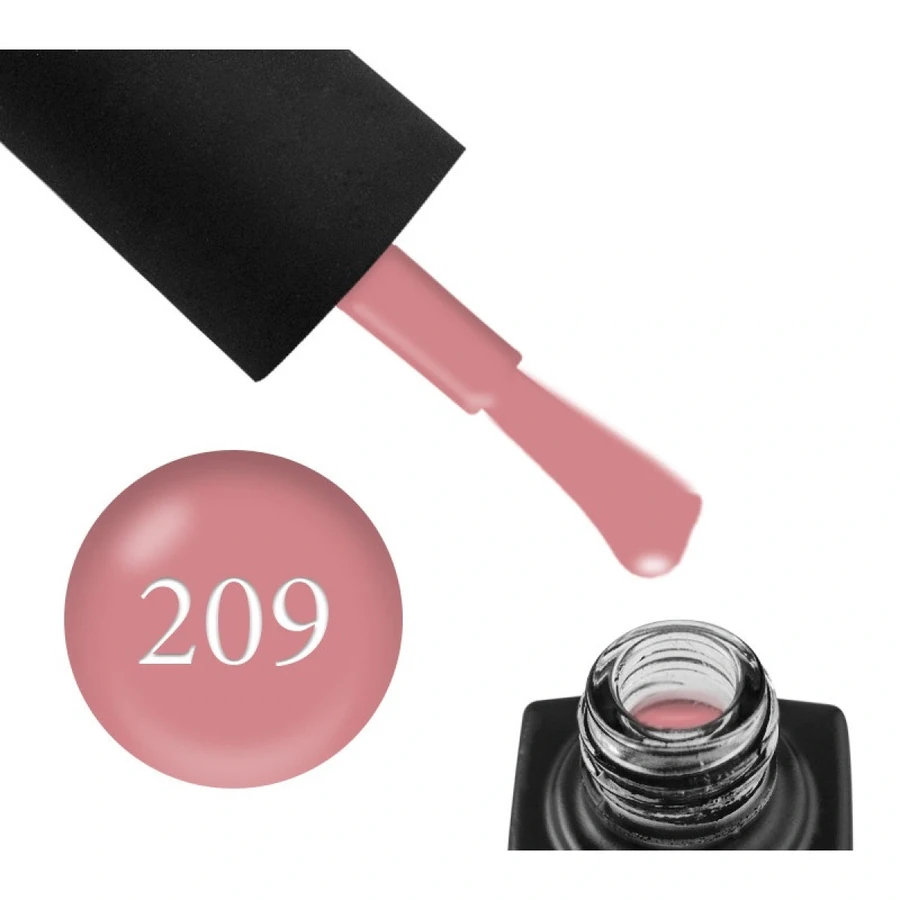 Гель-лак GO Active Gel Polish №209 кремова троянда, емаль 5,8 мл