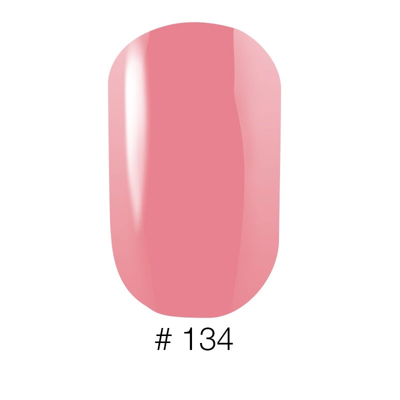 Лак для нігтів Naomi Nail-polish №134 атласно-рожевий, емаль 12 мл