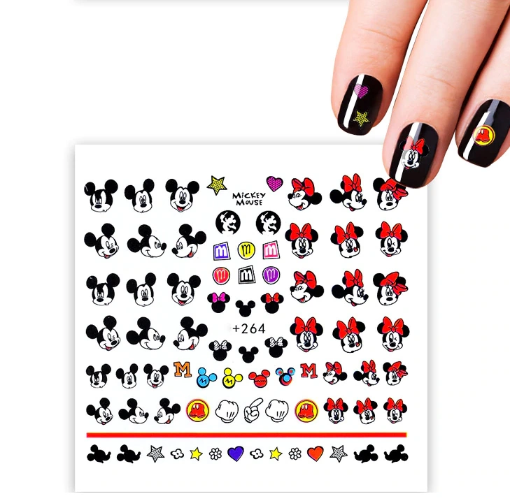Водні наклейки на нігті Nail Perfect Water Stickers 264