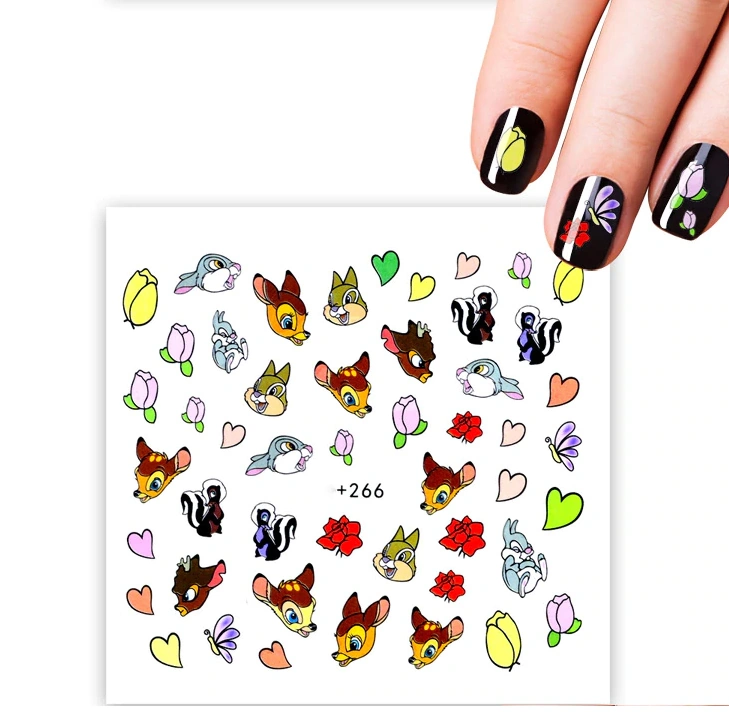 Водні наклейки на нігті Nail Perfect Water Stickers 266
