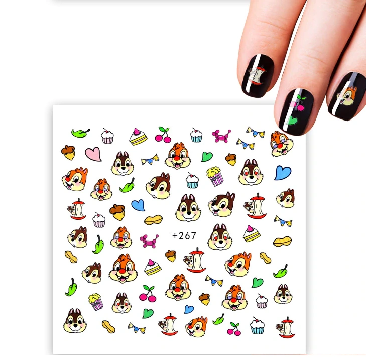 Водні наклейки на нігті Nail Perfect Water Stickers 267