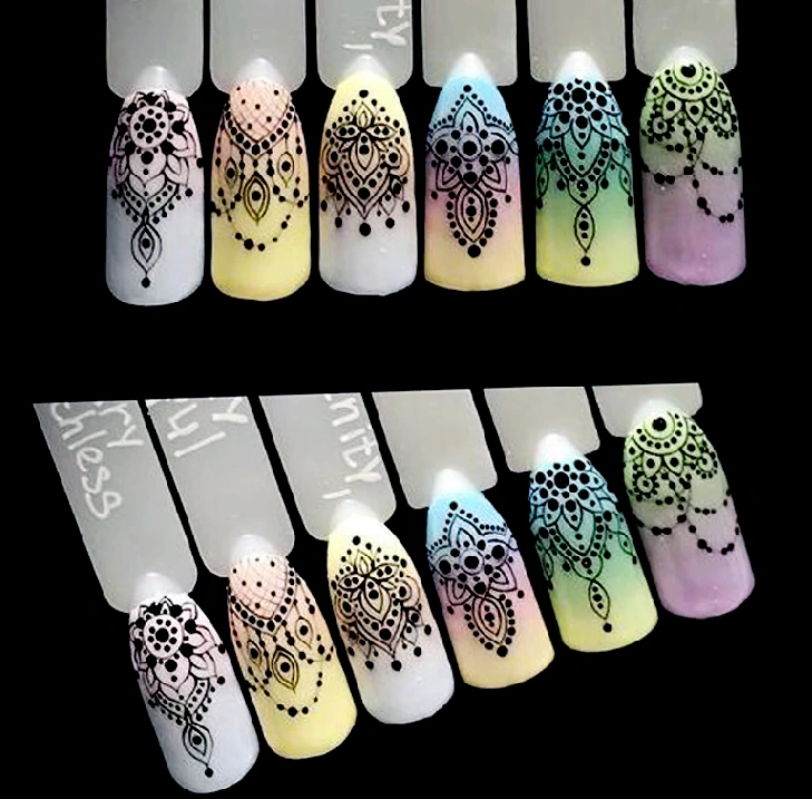 Водні наклейки на нігті Nail Perfect Water Stickers STZ-500