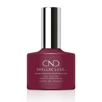Гель-лак CND Shellac Luxe Decadence №111 рубіново-малиновий, емаль 12,5 мл