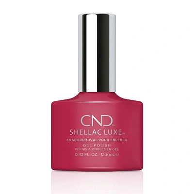 Гель-лак CND Shellac Luxe Femme Fatale №292 насичений малиновий, емаль 12,5 мл