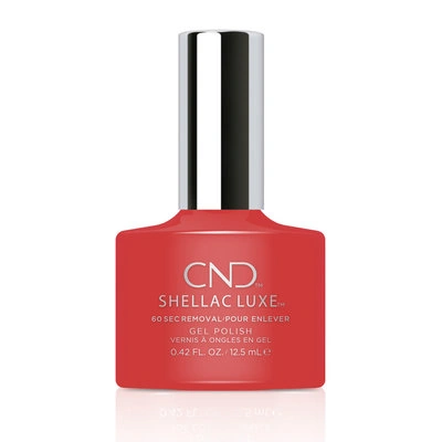 Гель-лак CND Shellac Luxe Mambo Beat №244 коралово-оранжевий, емаль 12,5 мл