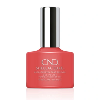 Гель-лак CND Shellac Luxe Tropix №154 персиковий, емаль 12,5 мл