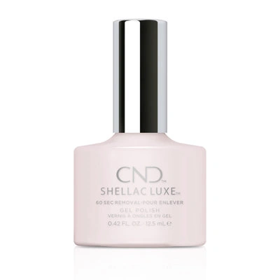Гель-лак CND Shellac Luxe Romantique №142 молочно-рожевий, емаль 12,5 мл