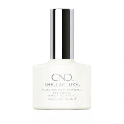 Гель-лак CND Shellac Luxe Studio White №151 білий, емаль 12,5 мл