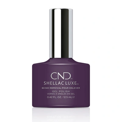 Гель-лак CND Shellac Luxe Rock Royalty №141 ожиновий, емаль 12,5 мл