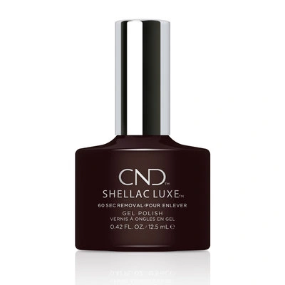 Гель-лак CND Shellac Luxe Dark Dahlia №159 темний шоколад, емаль 12,5 мл