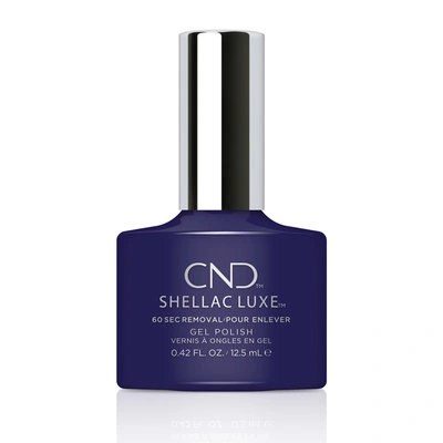 Гель-лак CND Shellac Luxe Eternal Midnight №254 темне індиго, емаль 12,5 мл