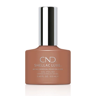Гель-лак CND Shellac Luxe Boheme №298 бежево-карамельний, емаль 12,5 мл
