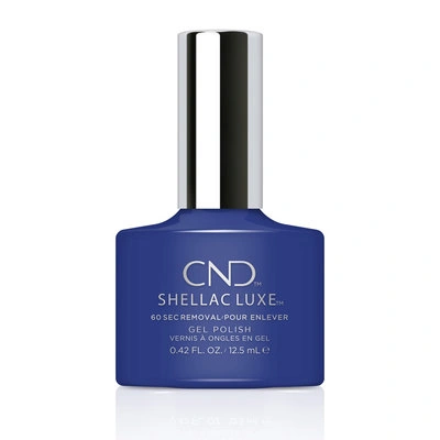 Гель-лак CND Shellac Luxe Blue Eyeshadow №238 синьо-фіолетовий, емаль 12,5 мл