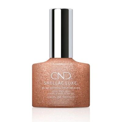 Гель-лак CND Shellac Luxe Chandelier №300 карамельний, з блискітками 12,5 мл