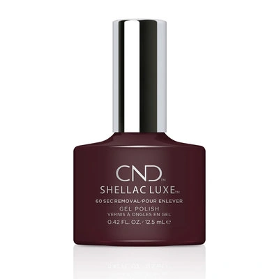 Гель-лак CND Shellac Luxe Black Cherry №304 темна вишня, емаль 12,5 мл