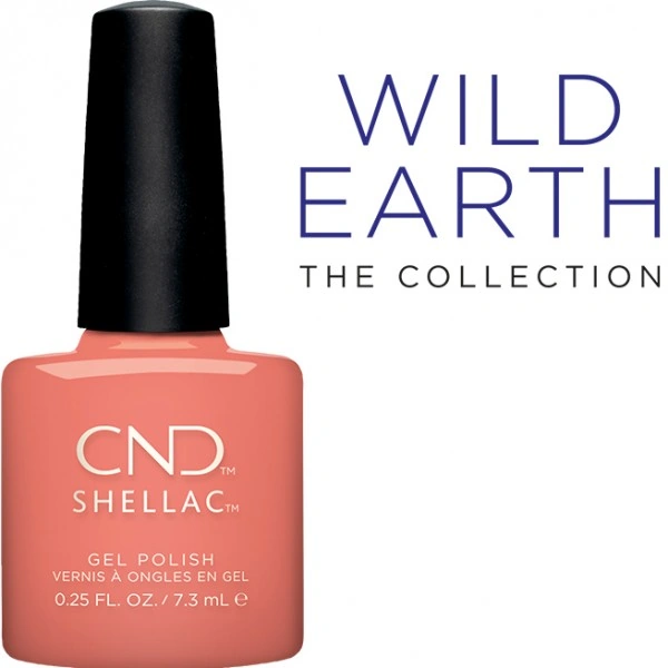 Гель-лак CND Shellac 285 Spear персиковий, емаль 7,3 мл