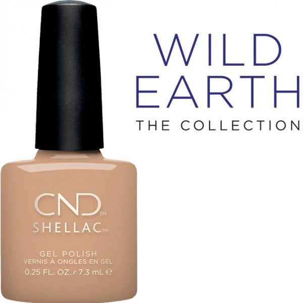 Гель-лак CND Shellac 284 Brimstone бежевий, емаль 7,3 мл