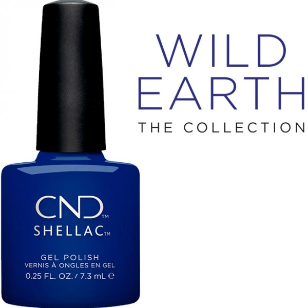 Гель-лак CND Shellac 282 Blue Moon синій, емаль 7,3 мл