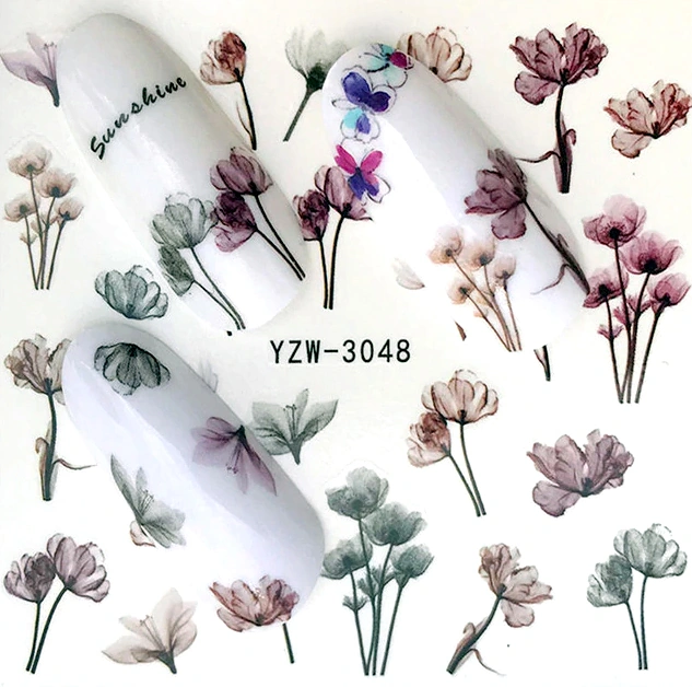 Водні наклейки на нігті Nail Perfect Water Stickers YZW-3048
