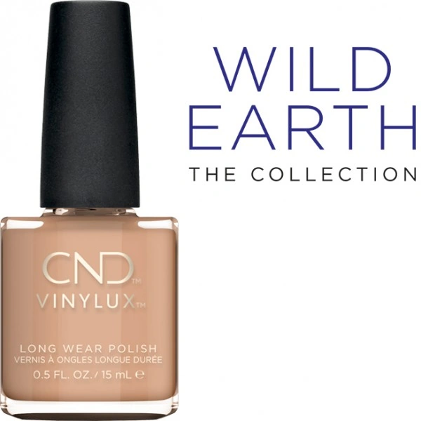 Лак CND VINYLUX 284 Brimstone бежевий, емаль 15 мл