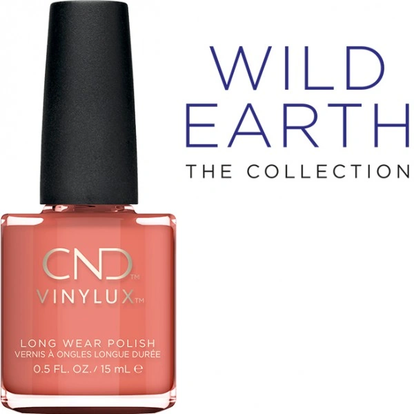 Лак CND VINYLUX 285 Spear персиковий, емаль 15 мл