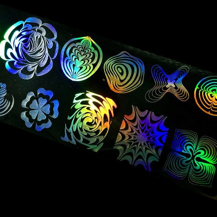 Перекладна фольга Nail Perfect Holographic Foil Abstraction абстракція