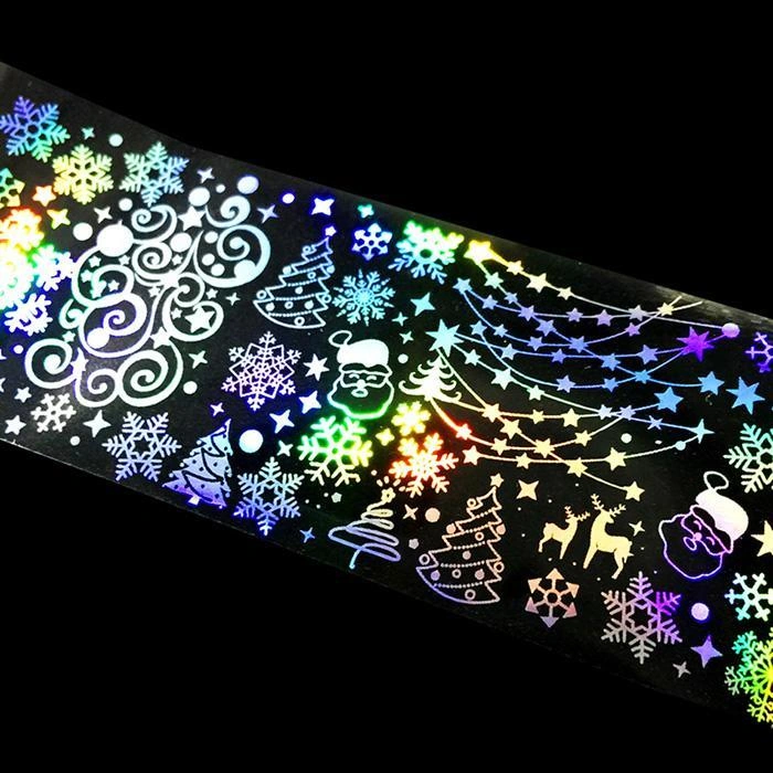 Перекладна фольга Nail Perfect Holographic Foil New Year Новий Рік