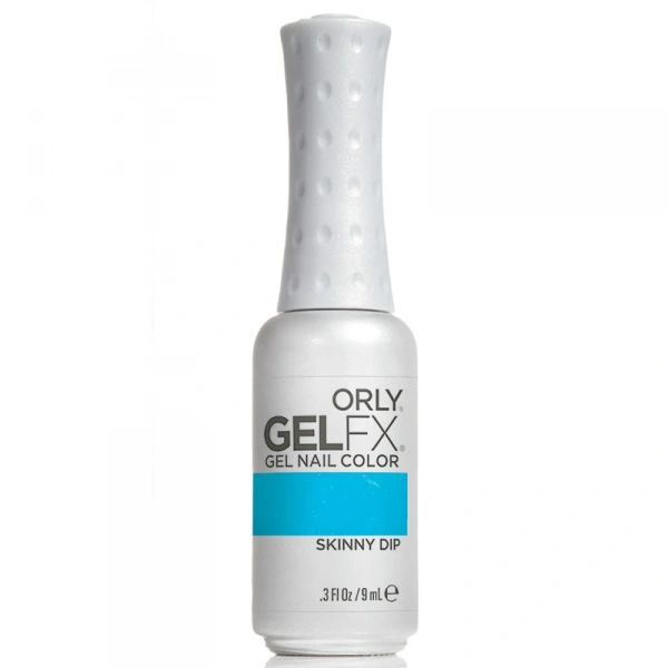 Гель-лак ORLY Gel FX Skinny Dip неоновий блакитний, з легким шимером 9 мл