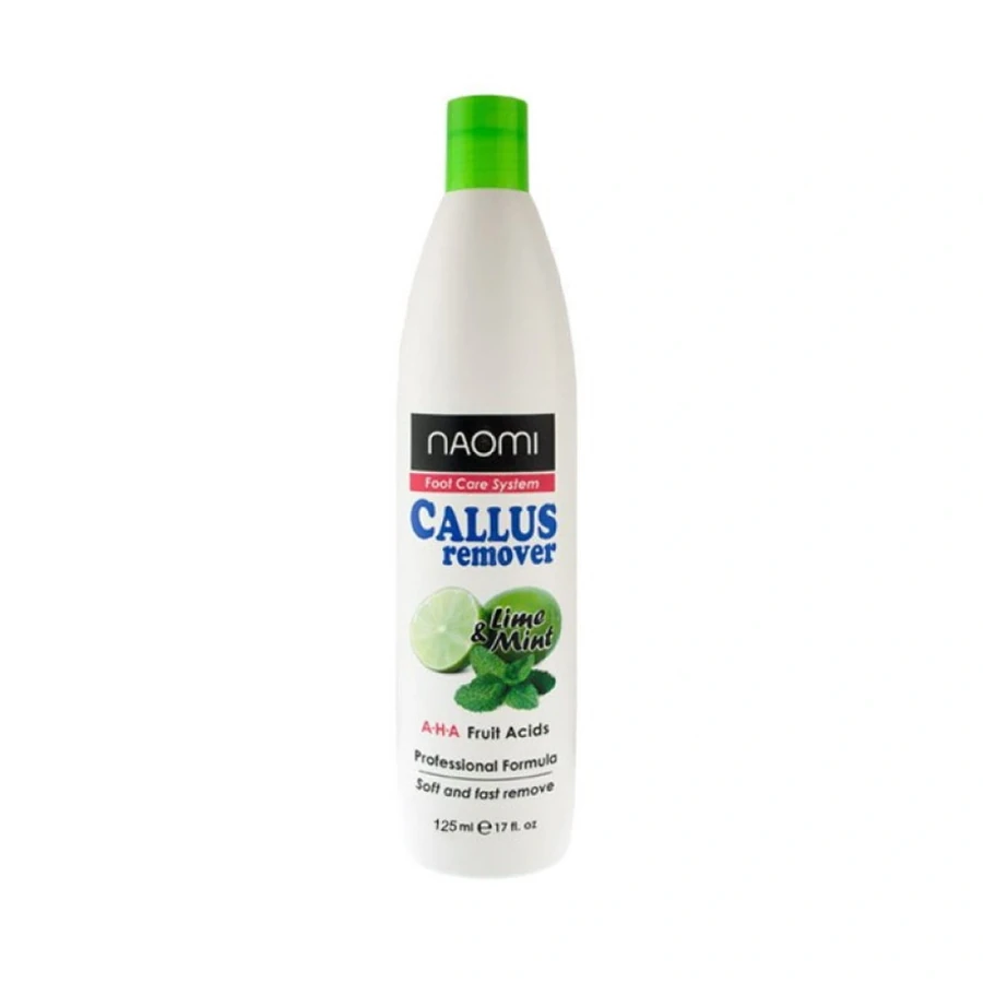 Кислотний пілінг для педикюру Naomi Callus Remover Lime & Mint Лайм та м&rsquo;ята 125 мл