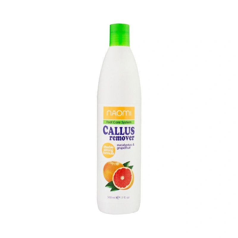 Кислотний пілінг для педикюру Naomi Callus Remover Double Strong Formula Eucalyptus & Grapefruit Евкаліпт та грейпфрут 500 мл