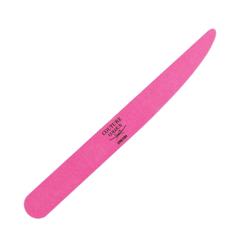 Пилка для штучних нігтів Couture Colour Nail Fail Knife 180/180 180/180, біло-рожева, пилка-ніж