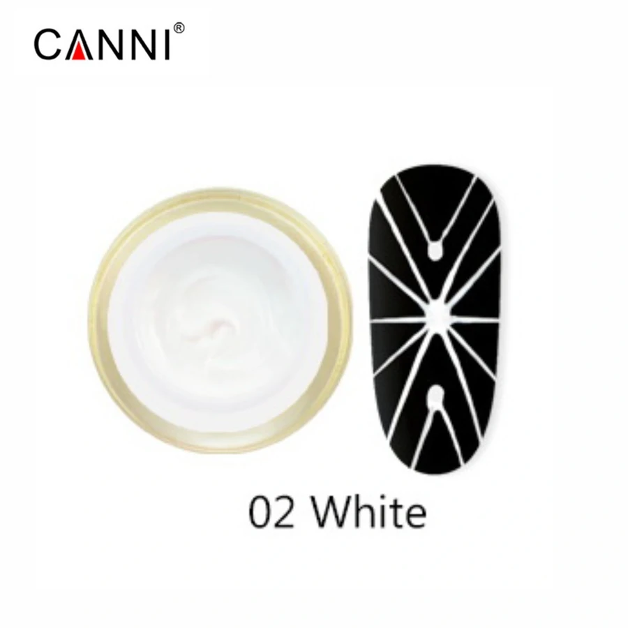 гель-павутинка №2 білий Canni 3D Spider Gel №2