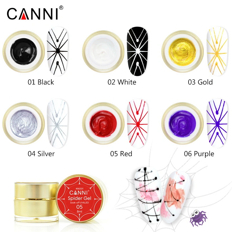 гель-павутинка №2 білий Canni 3D Spider Gel №2